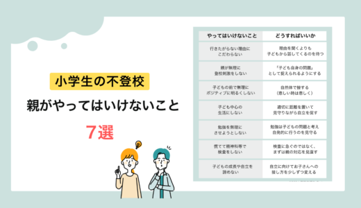 復学支援GoToday｜小学生の不登校　親ができること、やってはいけないこと7選