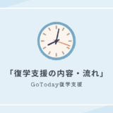 復学支援GoToday｜復学支援の内容・流れ